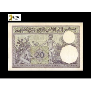 20 Francs Algérie 1941 P.78c 2