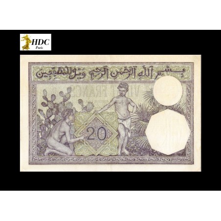 20 Francs ALGÉRIE 1941 P.78c