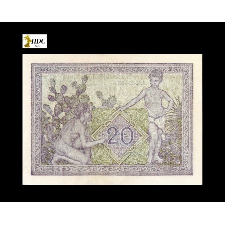 20 Francs Algérie 1943 P.92a