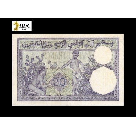 20 Francs Algérie 1941 P.78c