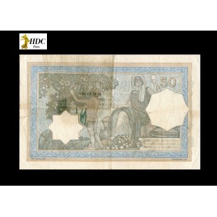 50 Francs ALGÉRIE 1937 P.80a 2