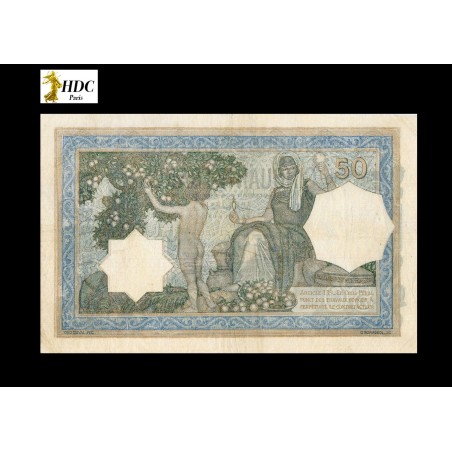 50 Francs TUNISIE 1928 P.9