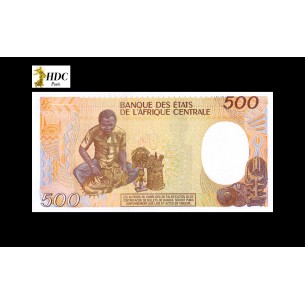 500 Francs Congo 1991 P-8d 2