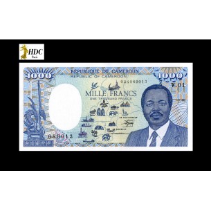 1000 Francs CAMEROUN 1985 P.25