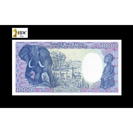 1000 Francs CAMEROUN 1985 P.25
