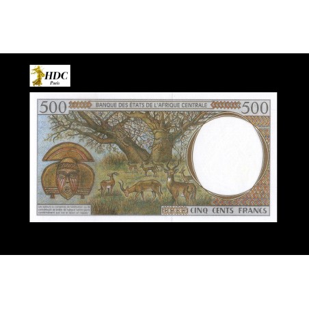 500 Francs CAMEROUN 1999 P.201Ef