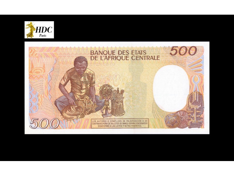 500 FRANCOS GUINEE-EQUATORIALE 1985 P.20