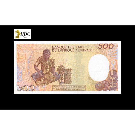 500 FRANCOS GUINEE-EQUATORIALE 1985 P.20