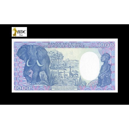 1000 FRANCOS GUINEE-EQUATORIALE 1985 P.21