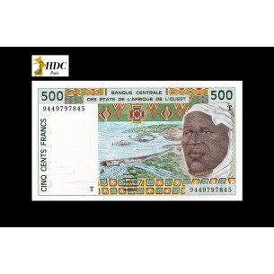 500 FRANCS ÉTATS DE L'AFRIQUE DE L'OUEST 1994 P.810Td