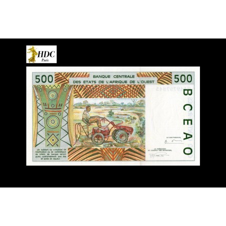500 FRANCS TOGO 1994 P.810Td