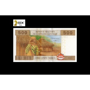 500 Francs ÉTATS DE L'AFRIQUE CENTRALE 2002 P.206Ua 2