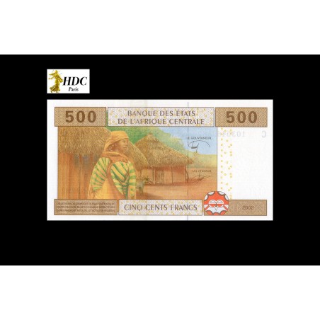 500 Francs TCHAD 2002 P.606Ce