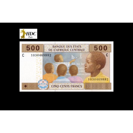 500 Francs TCHAD 2002 P.606Ce