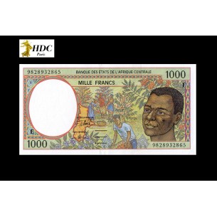 1000 Francs ÉTATS DE L'AFRIQUE CENTRALE 1998 P.202Ee