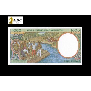 1000 Francs ÉTATS DE L'AFRIQUE CENTRALE 1998 P.202Ee 2