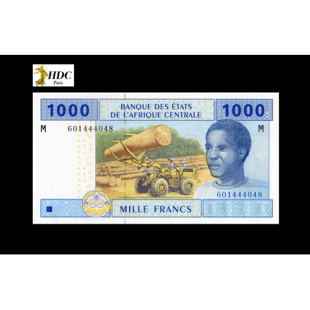 1000 Francs ÉTATS DE L'AFRIQUE CENTRALE 2002 P.307Ma