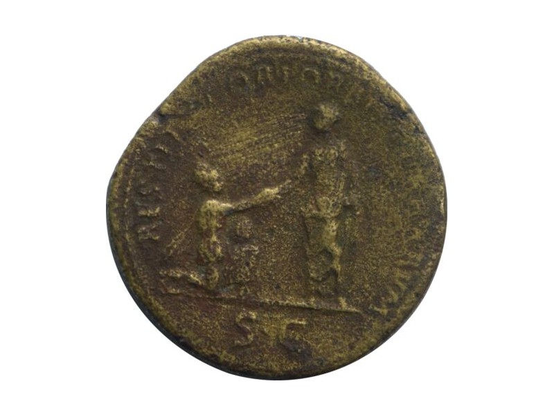 Sesterce 130-133 Rome Monnaie, Hadrien, Rome,...