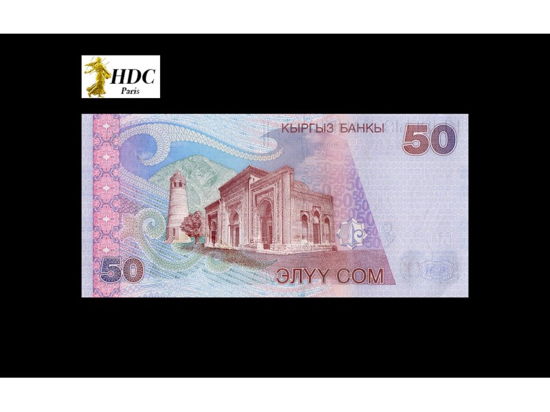 50 Som KIRGHIZISTAN 2002 P.20
