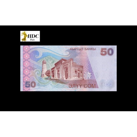 50 Som KIRGHIZISTAN 2002 P.20