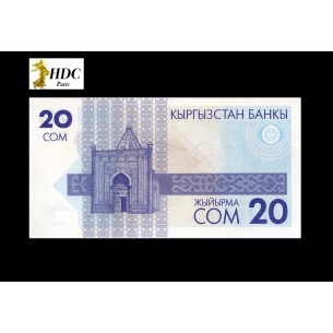 20 Som KIRGHIZISTAN (1993) P.6 2