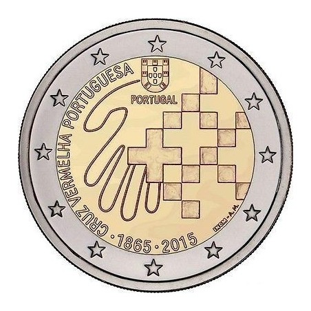 2 Euros com Portugal 2015-  Croix-Rouge portugaise