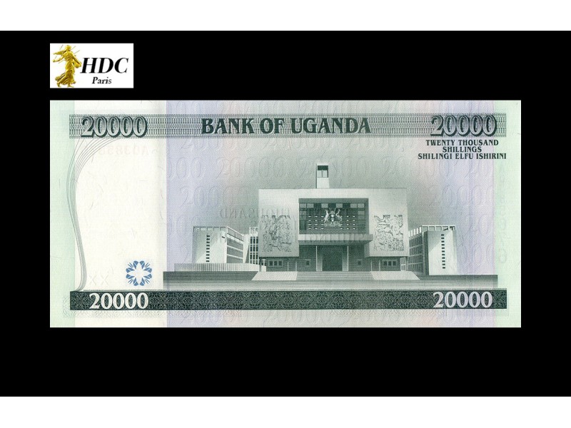 20000 Shillings OUGANDA 2002 P.42