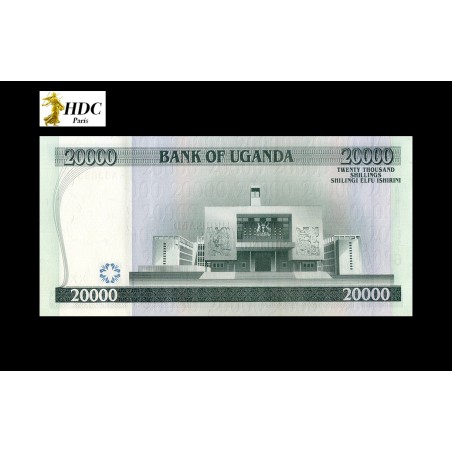 20000 Shillings OUGANDA 2002 P.42