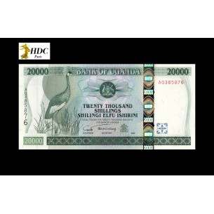 20000 Shillings OUGANDA 2002 P.42