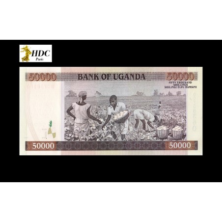 50000 Shillings OUGANDA 2003 P.47