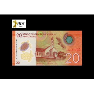 20 Cordobas NICARAGUA 2015 P.210 2