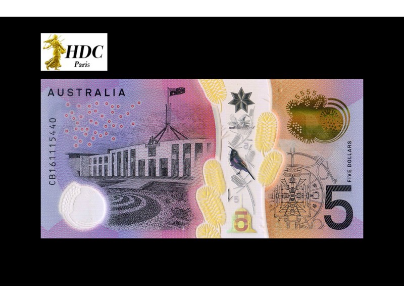5 Dollars Australie 2016 P.62