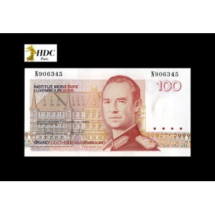 100 FRANCS LUXEMBOURG 1980 P.57b