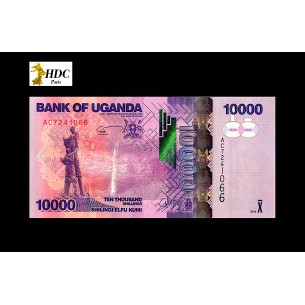 10000 Shillings OUGANDA 2010 P.52a