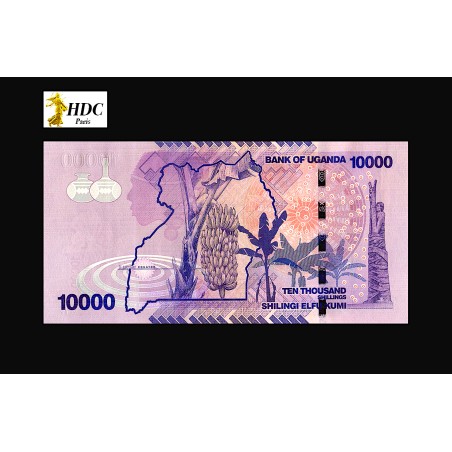 10000 Shillings OUGANDA 2010 P.52a