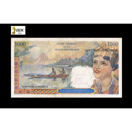 20 NF sur 1000 Francs  1964 P.34