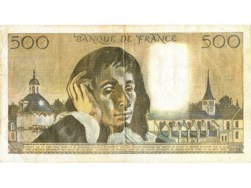 500 Francs PASCAL 1978 Alphabet V.96 / 92063