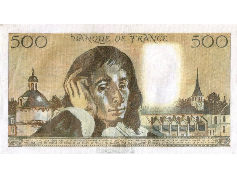 500 Francs PASCAL F.71.21 - Alphabet F.112 / 88468