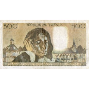 500 Francs PASCAL 1976 F.71.14 - Alphabet G .58/87778 2