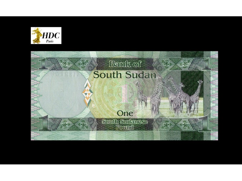 1 Pound SOUDAN DU SUD 2011 P.5