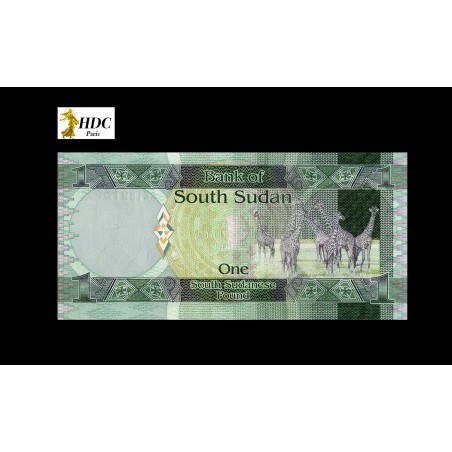 1 Pound SOUDAN DU SUD 2011 P.5