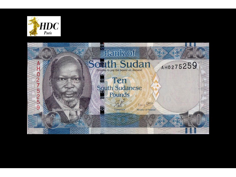 10 Pounds SOUDAN DU SUD 2011 P.7