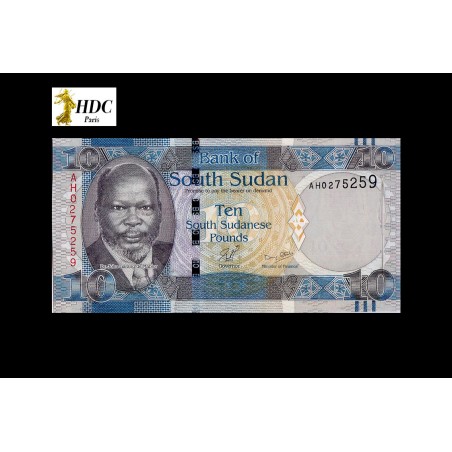 10 Pounds SOUDAN DU SUD 2011 P.7