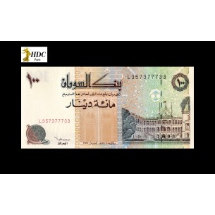 100 Dinars SOUDAN 1994 P.56a