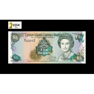 5 Dollars ÎLES CAIMANS 1996 P.17