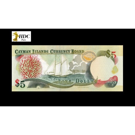 5 Dollars ÎLES CAIMANS 1996 P.17
