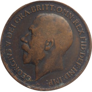 1 Penny ROYAUME-UNI 1913 Bronze