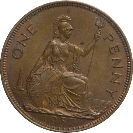 1 Penny ROYAUME -UNI 1937 SUP+