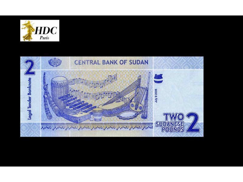 2 Pounds SOUDAN 2006 P.65a