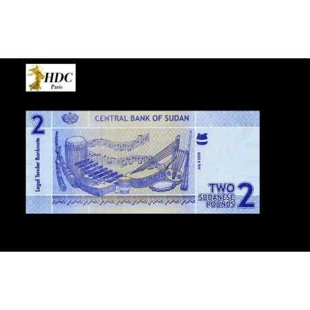 2 Pounds SOUDAN 2006 P.65a